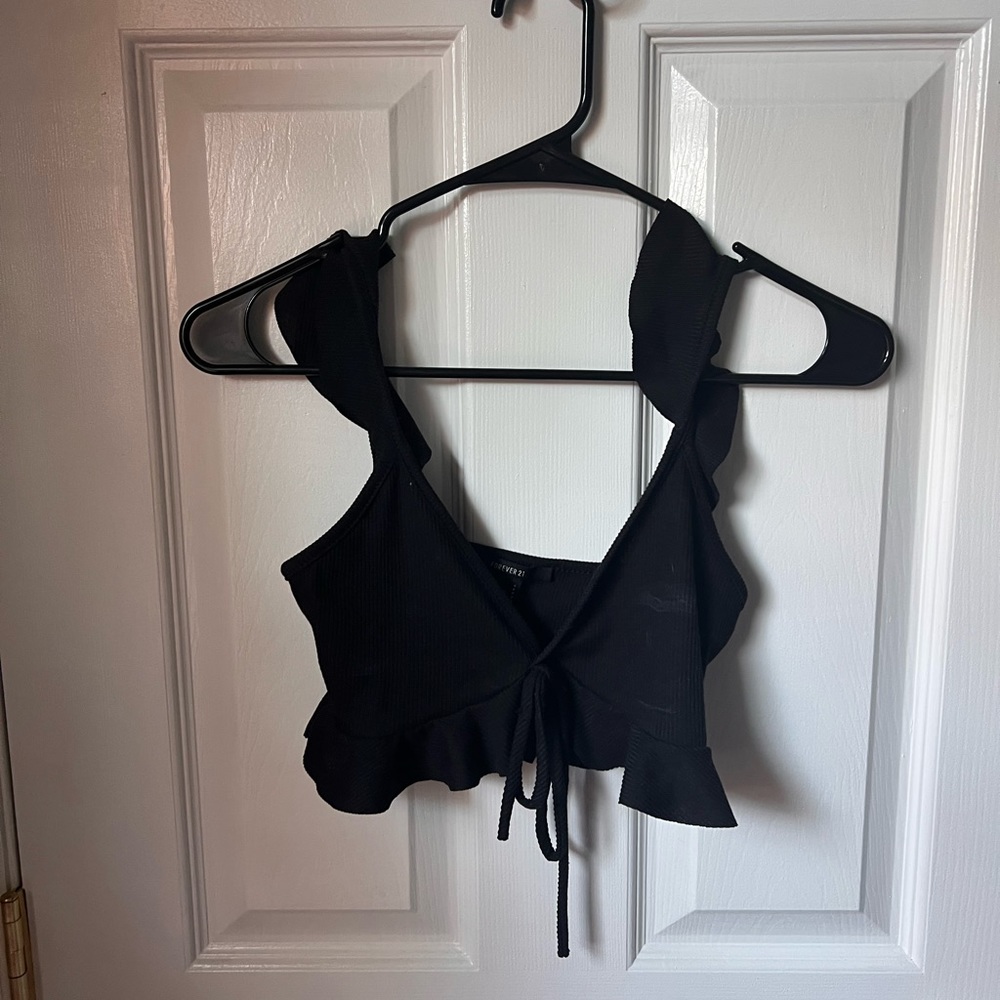 Thank/crop top